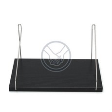 더가 무타공 벽선반 30x15cm 블랙