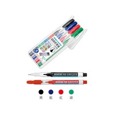 SIMBALION 雄獅 細字奇異筆 4色組, 1個