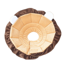 TT. WALK 寵物獅子造型防咬項圈 柔軟舒適 術後恢復必備 可愛造型, 伊莉莎白防咬項圈-獅子款XL, 1個