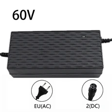 전기 스쿠터 자전거 48V2A 배터리 범용 24V2A 액세서리 60V2A 36V2A 충전기, 60V D, 1개