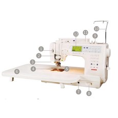 車樂美 數位電腦型縫紉機 MC 6600 上送料裝置 自動剪線 速度控制