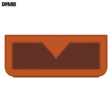DFMEI 車載置物袋車內放手機袋粘貼式多功能網兜收納掛袋汽車儲物盒用品, 淺棕/理想橙