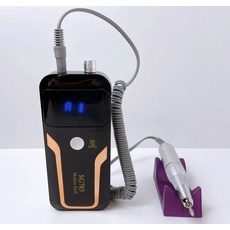 세신드릴 큐티클제거 2022 휴대용 충전식 네일 드릴 머신 35000RPM 매니큐어 공구 전기 파일 아트 도구 비, 1개