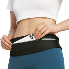 SALVAN 고급형 초경량 마라톤 방수 와이드 런닝 러닝 벨트 플립 벨트 힙색