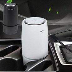 차량용 공기청정기 미니 공기정화기 차량 용품 자동차 생일선물 크리스마스 미니 공기청정기 용품 품 차량 986000ea (개), 02.MACH 808 차량용 공기청정기