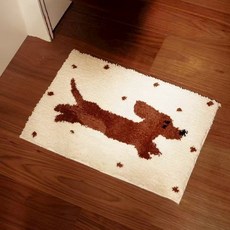 애니멀 카펫 거실 현관 발매트 러그