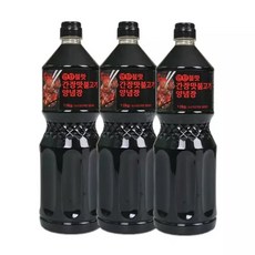 바로 연탄불맛간장불고기양념장 1.9kgx3개, 3개, 1.9kg