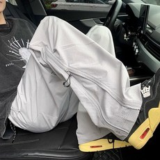 인어미남 남성 봄가을 캐주얼 아웃도어 등산 팬츠 통기성 얇은 옆지퍼 패션 롱바지
