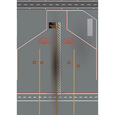 RBF 1:400 停機坪 APRON 210x297mm, 1個