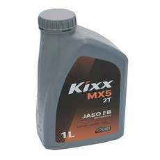 친친샾 Kixx MX5 2T 2행정 엔진오일 1L 스쿠터오일