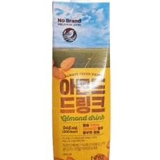 노브랜드 아몬드 드링크, 4개, 946ml