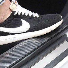 자동차 긁힘방지 유광카본테이프 차량 스크래치 트렁크 1m, 상세표기, 1개