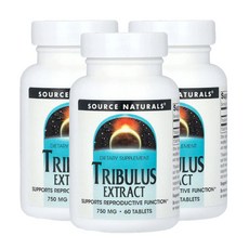 소스내츄럴 트리뷸러스 트리블러스 사포닌 750mg 60정 3개 Tribulus