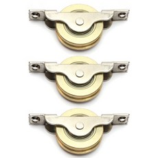 성원기업 (오메가레일용)오메가호차 황동 30mm, 3개