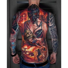 DH TATTOO SUPPLY 美國歐菲斯A.D. Pancho彩色套裝組*華麗寫實風 高反差質感, 1個