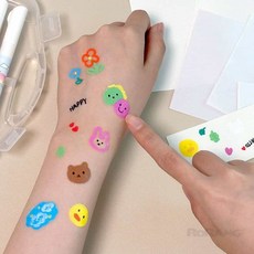 로랑마켓 타투 만들기 세트 스티커타투 일회용타투 헤나타투스티커