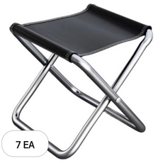 살림이음 폴딩 캠핑 낚시 미니의자 M, 7세트