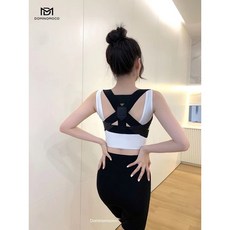 DOMINOMOCO 第二代美姿帶 男女通用 黑色 L號 70-90公斤適用, 1個, 第二代黑色,L(70~90公斤 請注意下胸圍)