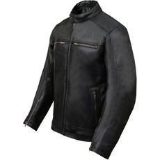 [캐디어] 캐디어 오토바이 가죽자켓 남성 라이더자켓 봄/가을 방풍 양가죽 보호대 싱글 보호 라이딩 가죽자켓 KDR-RC-J2 (JP 알파벳 S 블랙), 상세페이지 참조