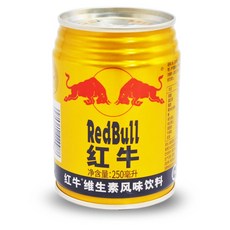 천미방 중국식품 홍뉴 redbull 혼합음료 250ml