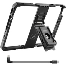 Accsoon 파워케이지 II NPF 배터리 플레이트 어댑터 iPad 5세대부터 10세대까지 Air 3세대부터 5세대까지 Pro 10.5인치11인치 1세대부터 4세대까지 조절, 10.5-11inch PowerCage