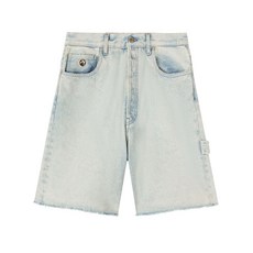 앰부쉬 언피니시드 에지 데님 쇼츠