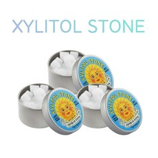 자일리톨스톤 사탕 오리지널, 70g, 3개
