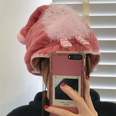 可愛小怪獸造型吸水乾髮帽 珊瑚絨速乾洗澡卡通帽