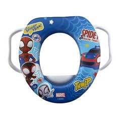 11款 蜘蛛俠馬桶圈 寶寶坐便圈 英雄卡通海綿帶扶手馬桶墊 兒童馬桶坐便墊 寶寶小馬桶如廁訓練器, 蜘蛛俠10