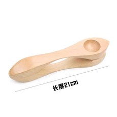 숟가락난타 뮤직 스푼 주걱 난타 터치 캐스터네츠, 원목, 1개
