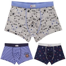 비버리힐스클럽 비버리힐즈 5013 드로즈 사각 팬티 3종 남아동 2747036