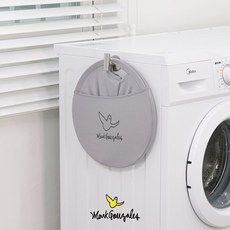 마크곤잘레스 접이식 빨래바구니, 그레이