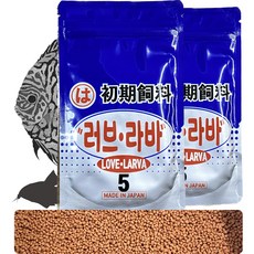 잘먹는 침강성사료 러브라바5호 열대어사료 금붕어사료, 70g, 2개