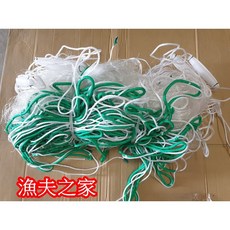 漁夫之家 虱目魚網 單層海網 大型攔河網 專業漁民用 台灣製造 品質保證, 1個, 3寸3