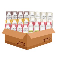 매일 상하목장 125ml 유기농우유 24팩/무료배송, 흰우유8+딸기우유8+바나나우유8, 24팩