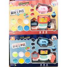 黏土製作基 收銀機玩具 小豬麵條機, 1個