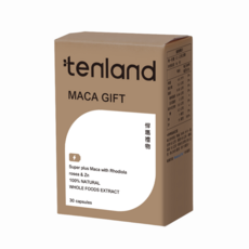 tenland【悍瑪禮物】高活性秘魯瑪卡紅景天歐洲酵母鋅 滋補強身 提升活力, 1個, 30顆