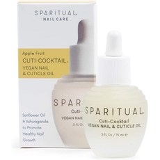 SPARITUAL 蘋果果實隔離Vegan指甲護理液 茶樹&金縷梅 15ml, 1個, 指緣油