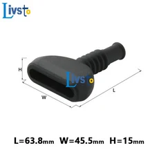 호환 5 Pcs 1 2 3 4 5 6 핀 방수 차량 자동 와이어 커버 고무 부트 캡 Tyco 커넥터 1.5 시리즈 DJ7021-1.5, 01 China Mainland, 01 5 pcs, 02 For 6P