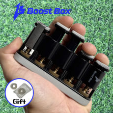 부스트박스 손가락 악력기 클라이밍 악력 트레이닝 조절 운동 기구, 1개, 스페이스 그레이(+이벤트사은품)