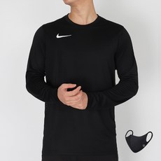 NIKE 男款刺繡短袖圓領T恤+口罩