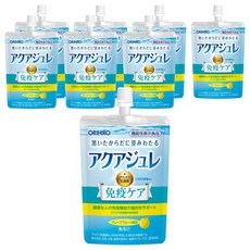오리히로 아쿠아 젤리 플라즈마 유산균 그레이프프루트 맛, 130g, 8개