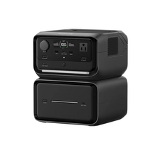 ECOFLOW RIVER 3 Max Plus (EB600) 行動電源 露營必備 多接口輸出 照明功能, 黑色, 1箱