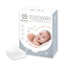 Roaze 柔仕 幼兒口腔清潔紗布, 100g, 180張, 1盒