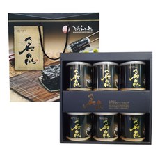 광천해저김 명품선물세트 6호, 30g, 6개