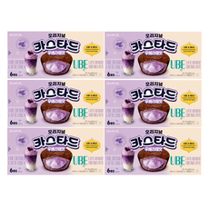 UBE 카스타드 우베라떼 138g x6개, 6개