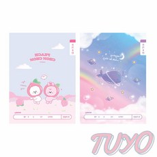 투요 초등 1 2 쓰기 8칸 칸공책 글씨연습노트 한글노트, 랜덤