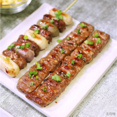 전주한옥 떡갈비 롤 수제 육즙가득 반찬 간식 순한맛, 10개, 80g