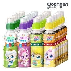 백화점 출고 캐치티니핑 어린이음료 200ml x 24페트 (제로2종+신제품 비타2종 혼합/샤인머스캣/애플망고/유기농보리차 외), 코코몽유기농작두콩차24페트