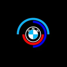 BMW E60 E46 E61 F07 F10 F11 F18 E63 E65 E90 E92 E93 F30 LED 자동차 도어 프로젝터 웰컴 고스트 섀도우, 06 50th